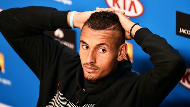 Nick Kyrgios. (AAP)
