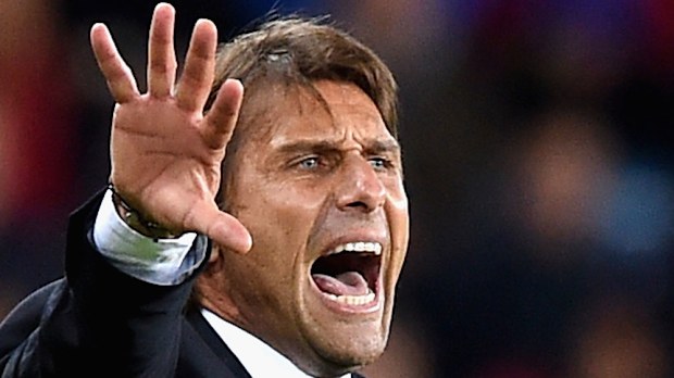 Antonio Conte is facing rumours about his future. (AAP)