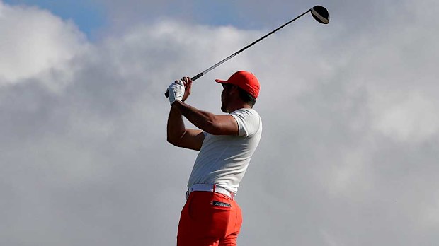 Jason Day signed for a three-under par-70 in the opening round of the Tournament of Champions. (AAP)