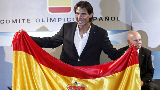 Rafael Nadal. (AAP)