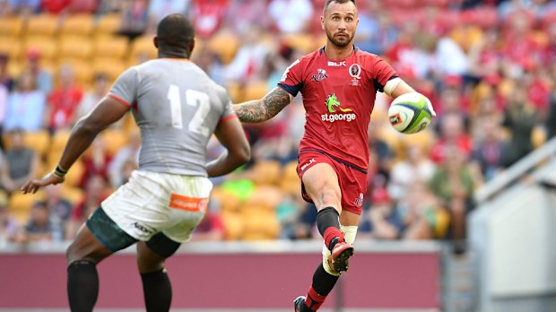 Quade Cooper and the Reds got the job done against the Kings. (AAP)
