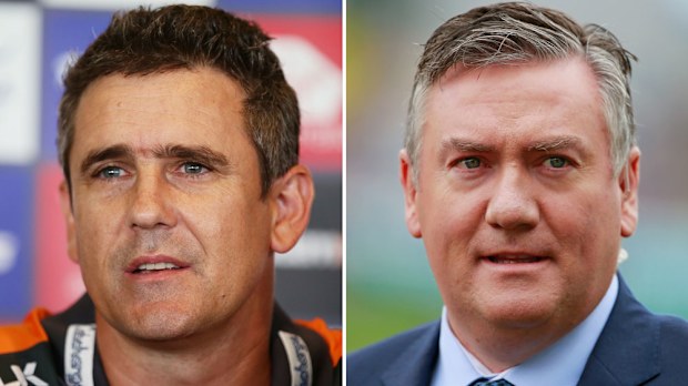 Leon Cameron and Eddie McGuire. (Getty)