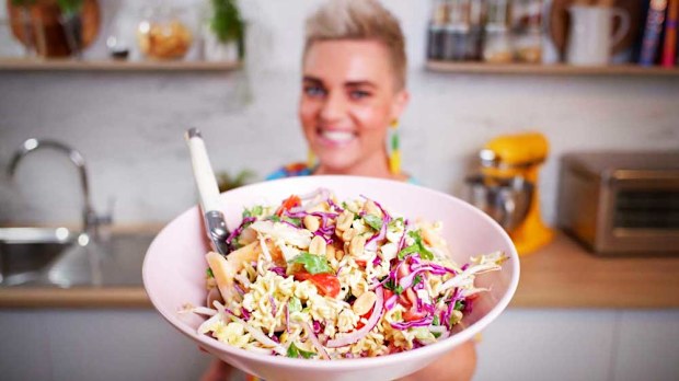 Jane de Graaff's 2-minute noodle coconut cream salad