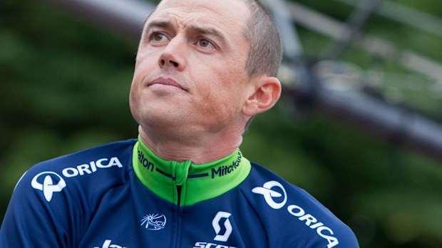 Orica-Scott rider Simon Gerrans. (AAP)