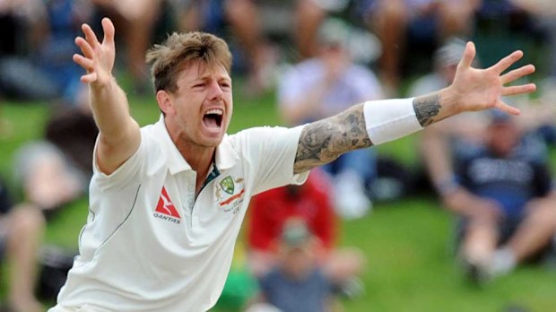 James Pattinson. (AAP)