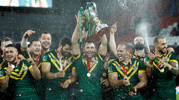 The Four Nations win saw the Kangaroos reclaim the top spot. (AAP)