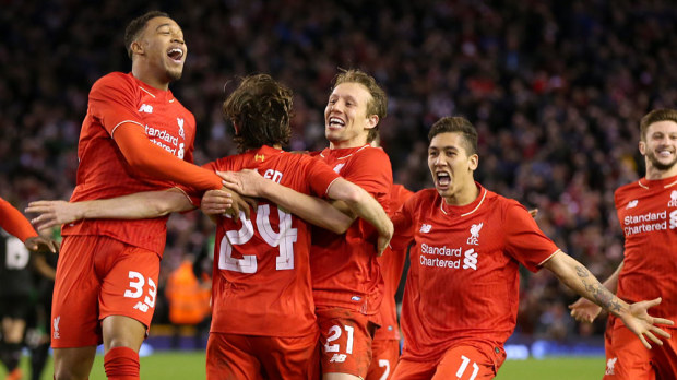 Joe Allen scored the decisive penalty. (AAP)