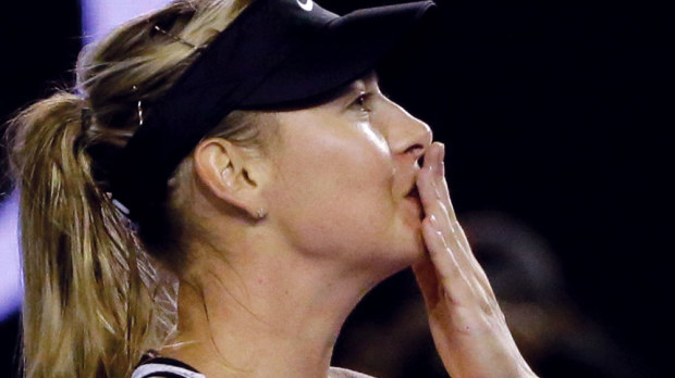 Maria Sharapova. (AAP)