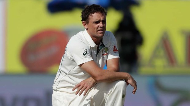 Australian spin bowler Steve O'Keefe in trouble