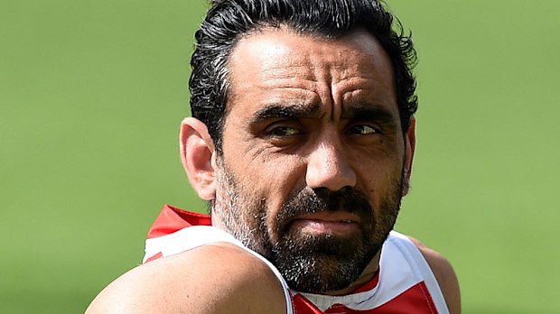 Adam Goodes. (AAP)