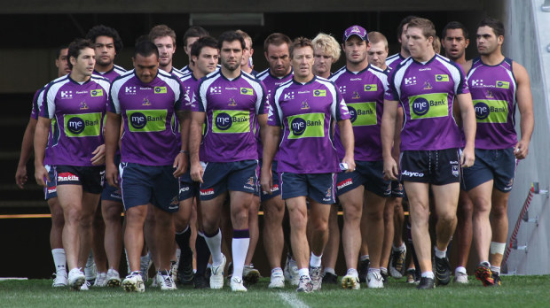 Melbourne Storm's infamous response to the salary cap scandal in 2010. (AAP)