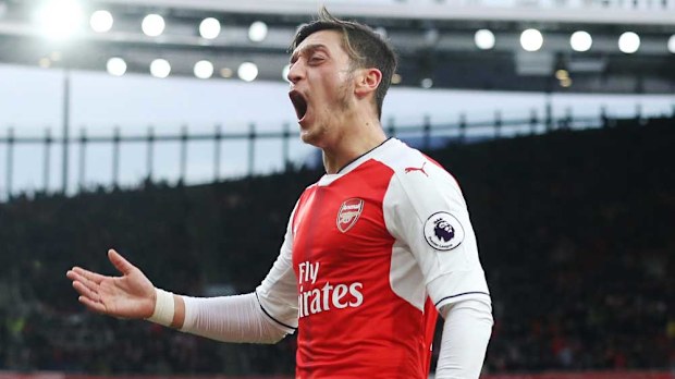 Mesut Ozil. (AAP)