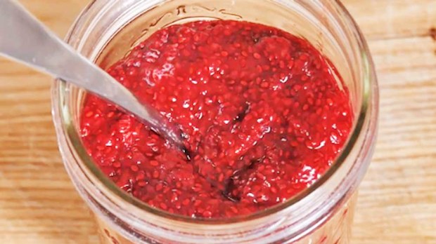 Easy chia seed jam recipe