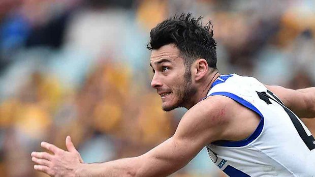 Robbie Tarrant of the Kangaroos