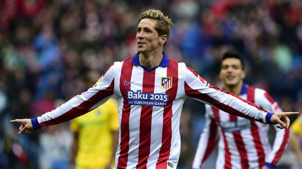 Atletico Madrid star Fernando Torres. (Getty)
