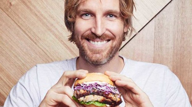 Darren Robertson's Splendour burger 