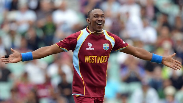 West Indies allrounder Dwayne Bravo. (AAP)