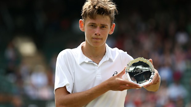 Alex De Minaur. (AAP)