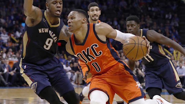 Russell Westbrook. (AAP)