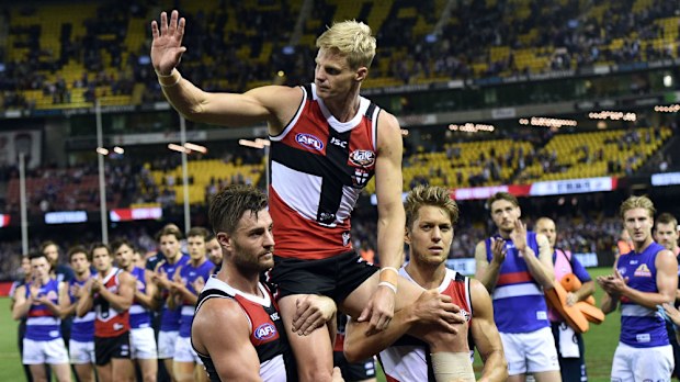 Nick Riewoldt. (AAP)