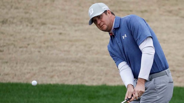 Hudson Swafford has taken a grip of the CareerBuilder Challenge. (AAP)