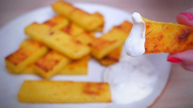 This is the perfect polenta chip recipe