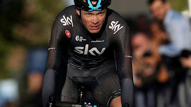 Chris Froome and Team Sky are determined to make a move. (AAP)