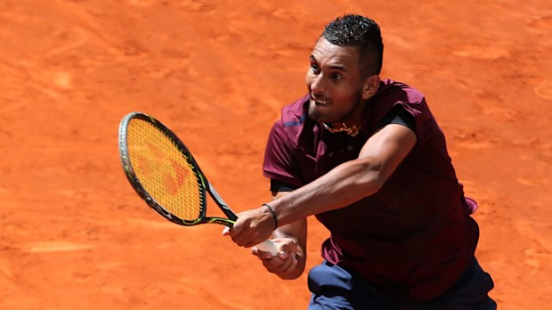 Nick Kyrgios. (AFP)