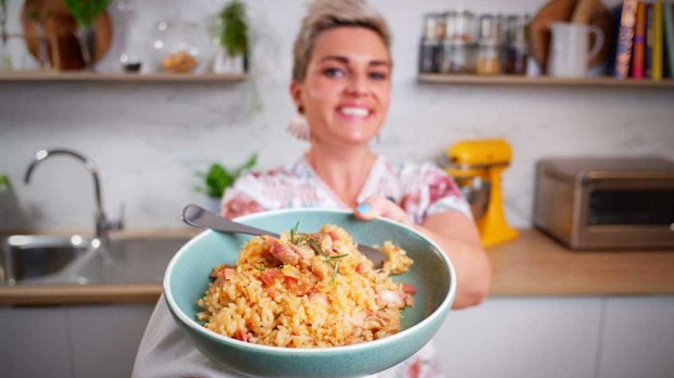 Jane de Graaff cooks no stir cheat's baked risotto