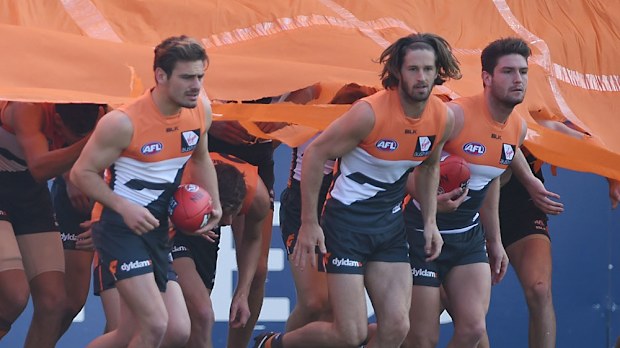 Heath Shaw says the youth of the Giants is now irrelevant. (AAP)
