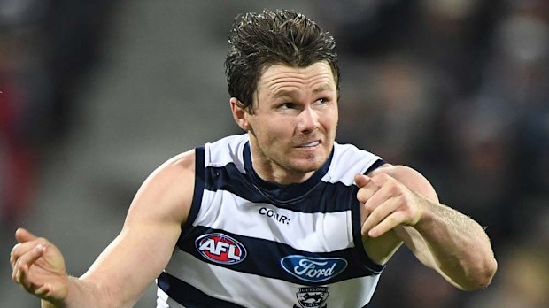 Patrick Dangerfield of the Geelong Cats