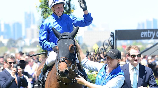 Oceanographer has surged into Melbourne Cup reckoning. (AAP)