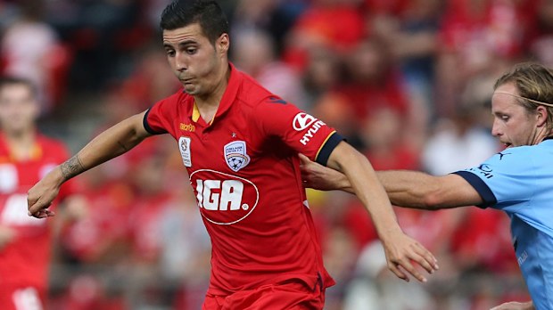 Sergi Guardiola during his time in Adelaide. (AAP)