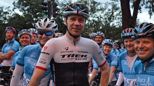 Jens Voight and his Shut Up Down Under team. (TDU)