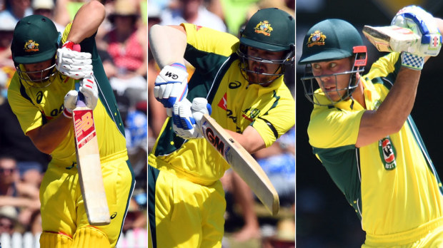 Aaron Finch, Travis Head and Chris Lynn are in conention to partner David Warner as openers in the Champions Trophy. (AAP)