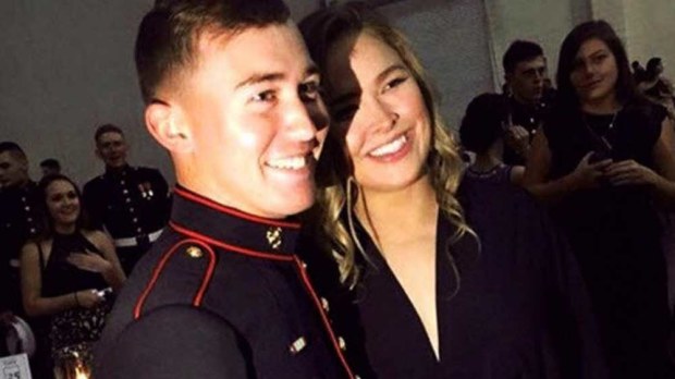 Ronda Rousey posted this photo to Instagram. 