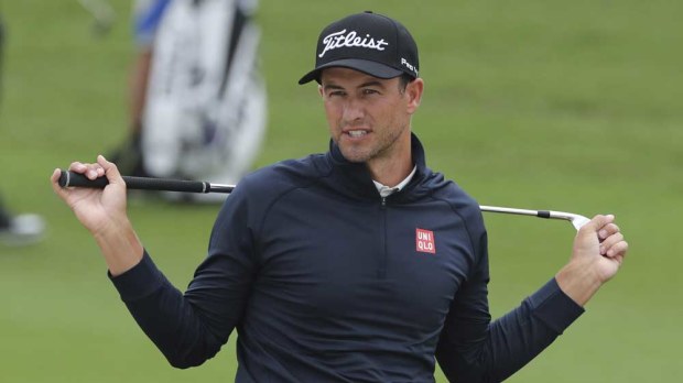 Adam Scott. (AAP)