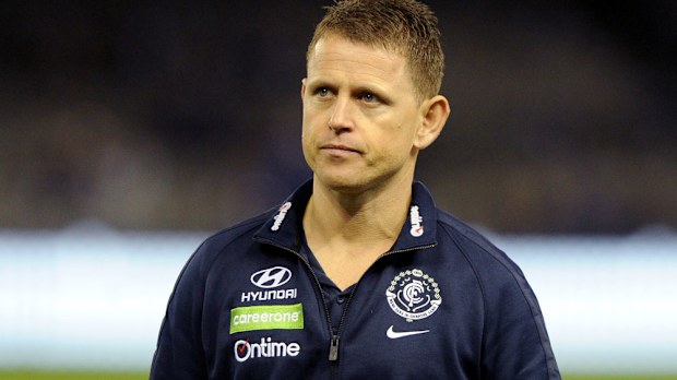 Carlton coach Brendon Bolton.