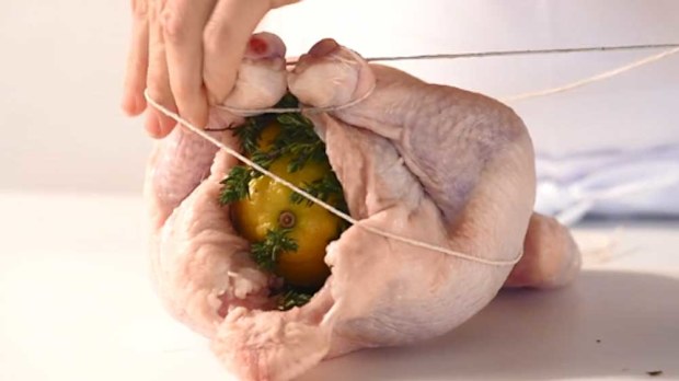 How to truss a chicken