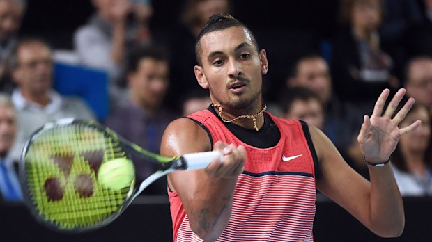Nick Kyrgios. (AFP)