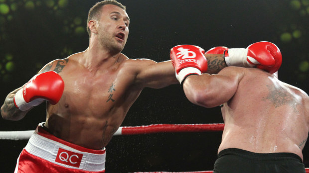 Quade Cooper will return to the boxing ring. (AAP)