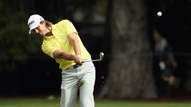 Aaron Baddeley. (AFP)