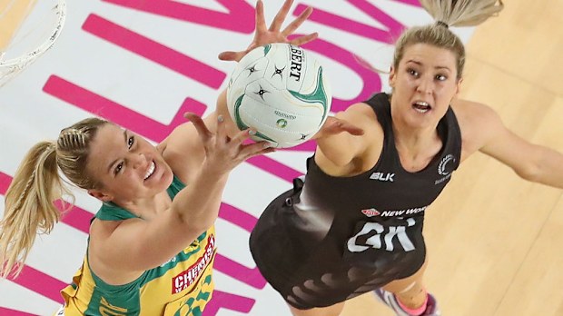 Caitlin Bassett starred for the Diamonds. (Getty Images)
