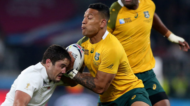 Israel Folau. (Getty)
