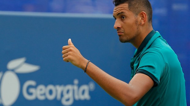 Nick Kyrgios is ready for the US Open. (Getty Images)