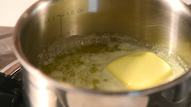 Browning butter