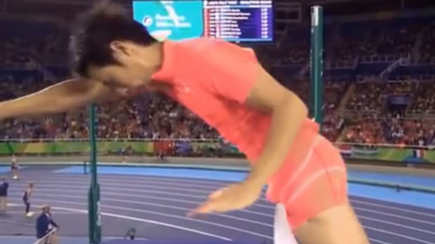 It was so unfortunate for Hiroki Ogita. (Supplied)
