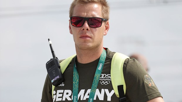 German canoe slalom coach Stefan Henze. (AFP)