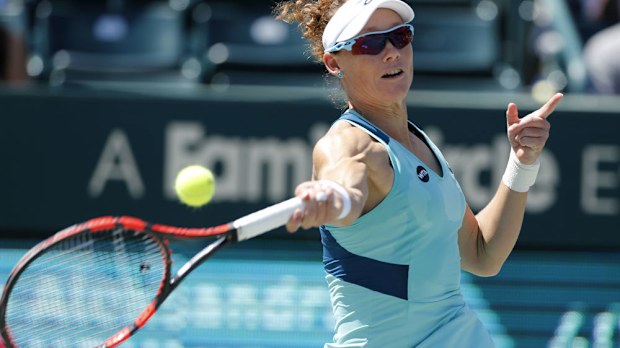 Sam Stosur. (AAP)