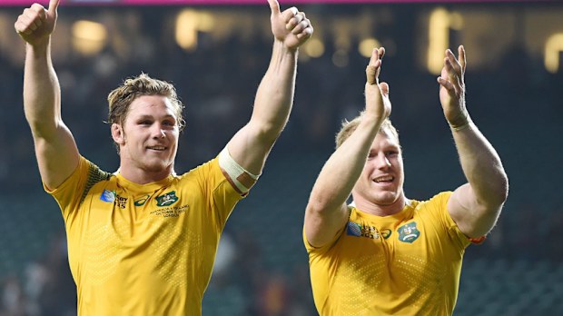 David Pocock has defended Wallabies teammate Michael Hooper. (AAP)